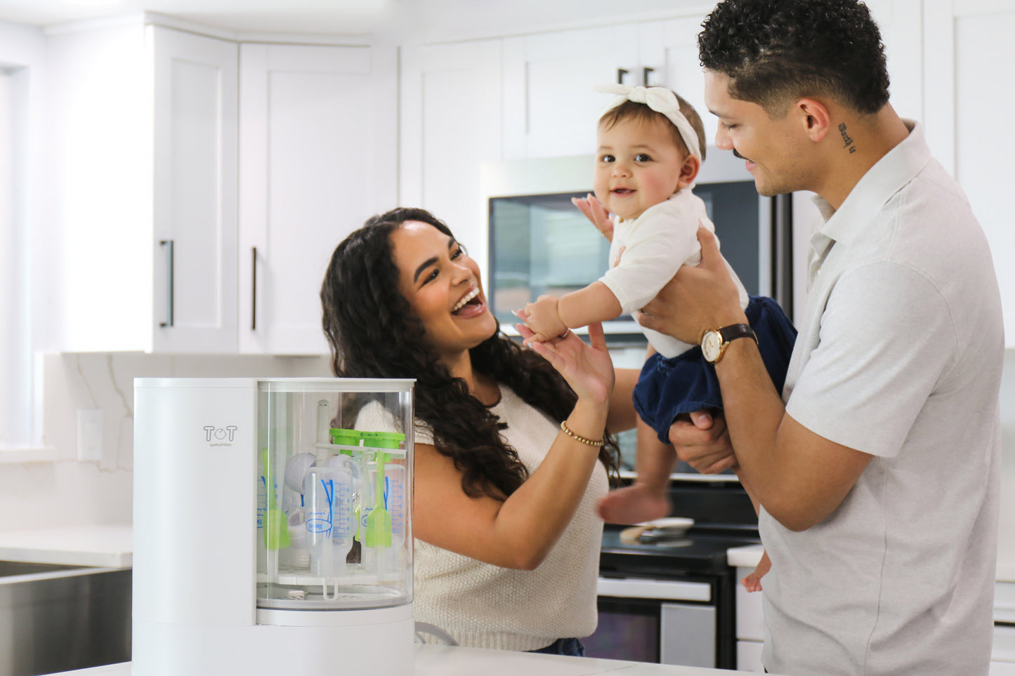 3-in-1 Baby Bottle Care System: Washes, Sterilizes + Dries